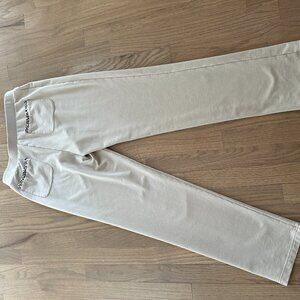 Casual cream colored womens pants